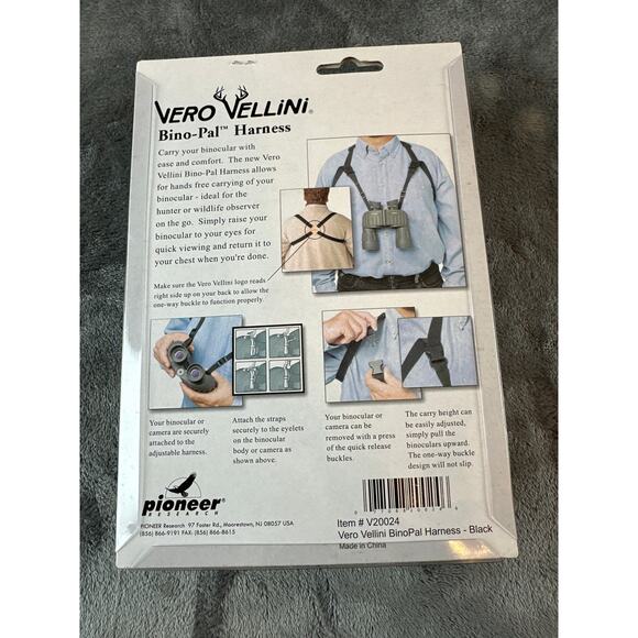 New in box Vero Vellini Bino-Pal™ Harness to carry binoculars or a camera. - Picture 3 of 3